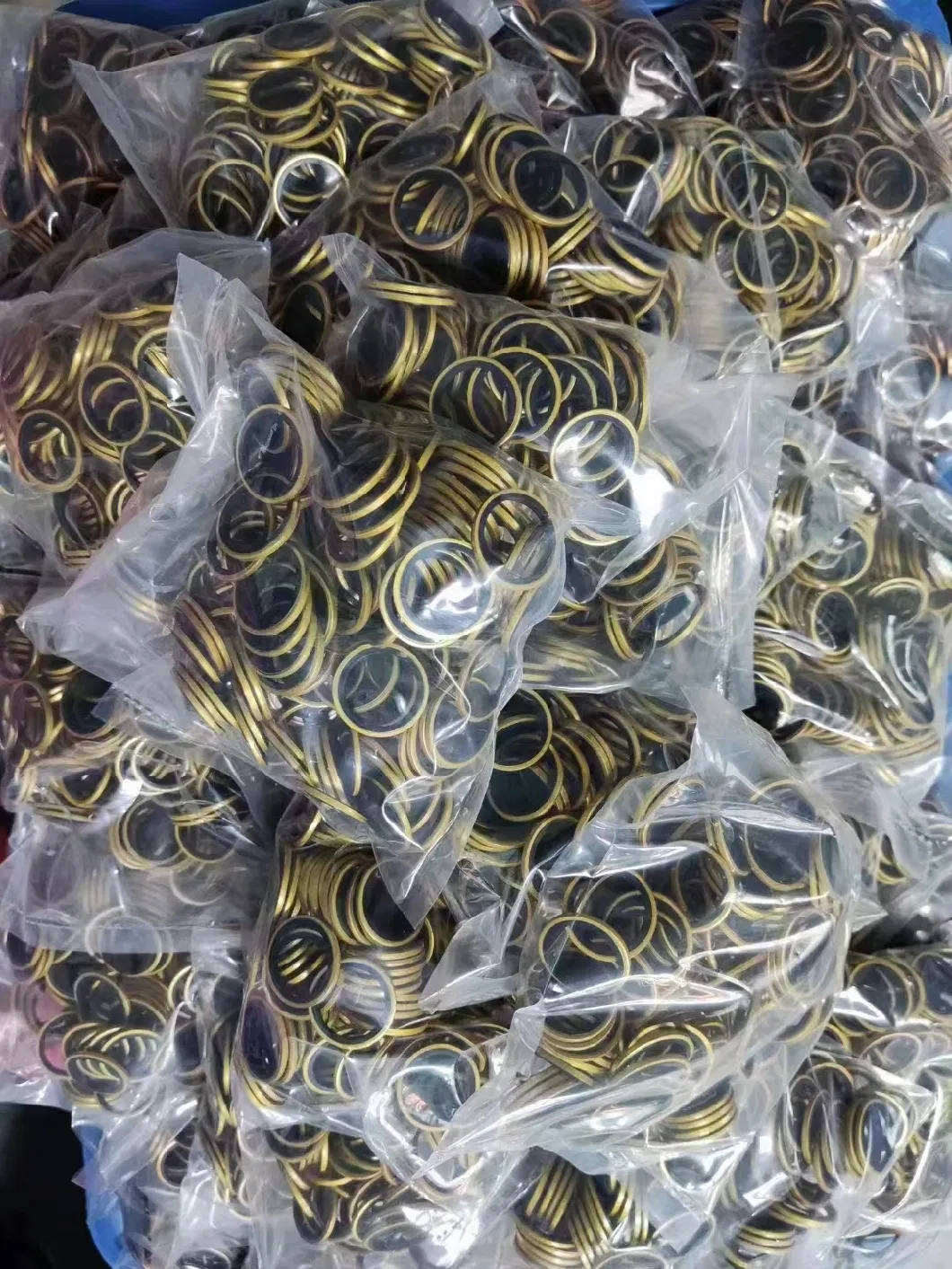 Samocentralizujący się 304 Stalowy Dowty Seal Gasket NBR Rubber Bonded Seal Washer 3