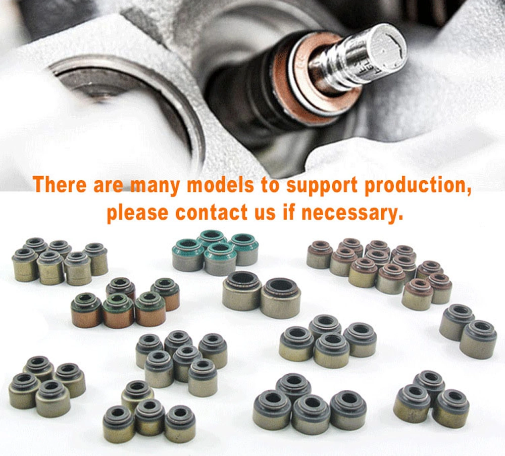 Wytwarzanie uszczelnienia zaworu silnik zawór węzłowy zawór przewodnik uszczelnienia NBR FKM Gumy szkielet uszczelnienie oleju 0